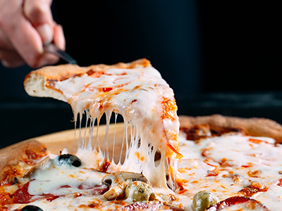 Pizza de queso